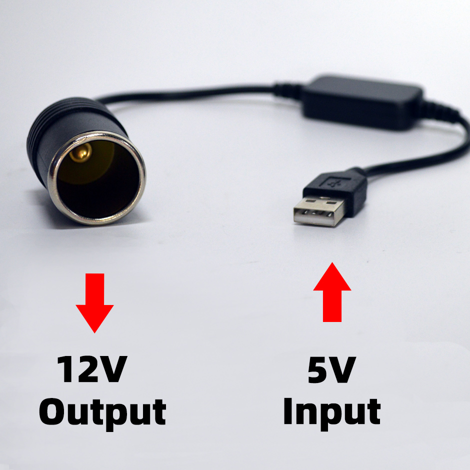 Accessories For Vaping - Câble convertisseur 5V à 12V, rallonge