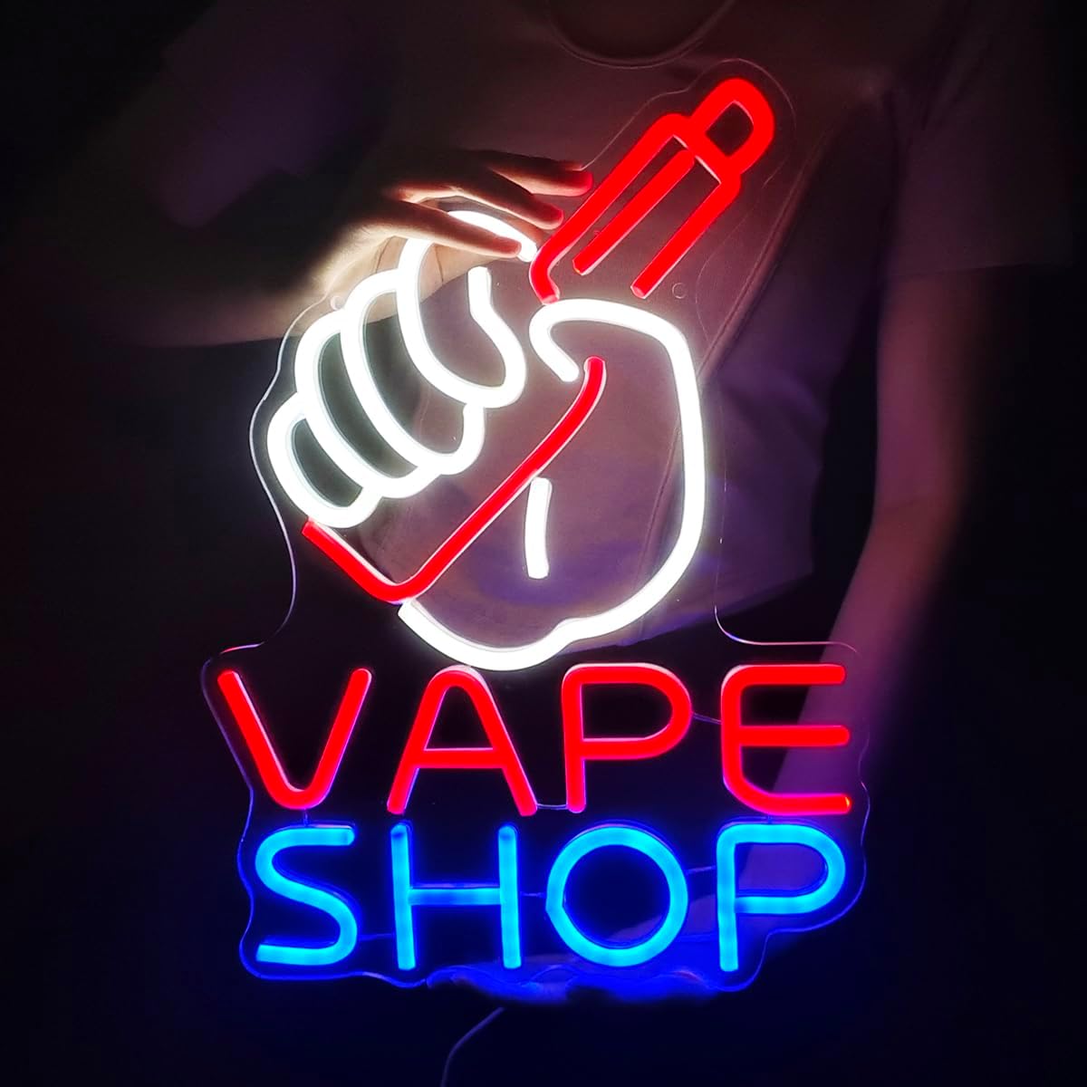 VAPE Shop Enseigne au néon pou - Vaping Store avis et prix