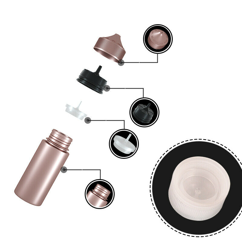 5 pièces 30 ml/60 ml/100 ml/12 - Juice Bottle Dropper avis et prix