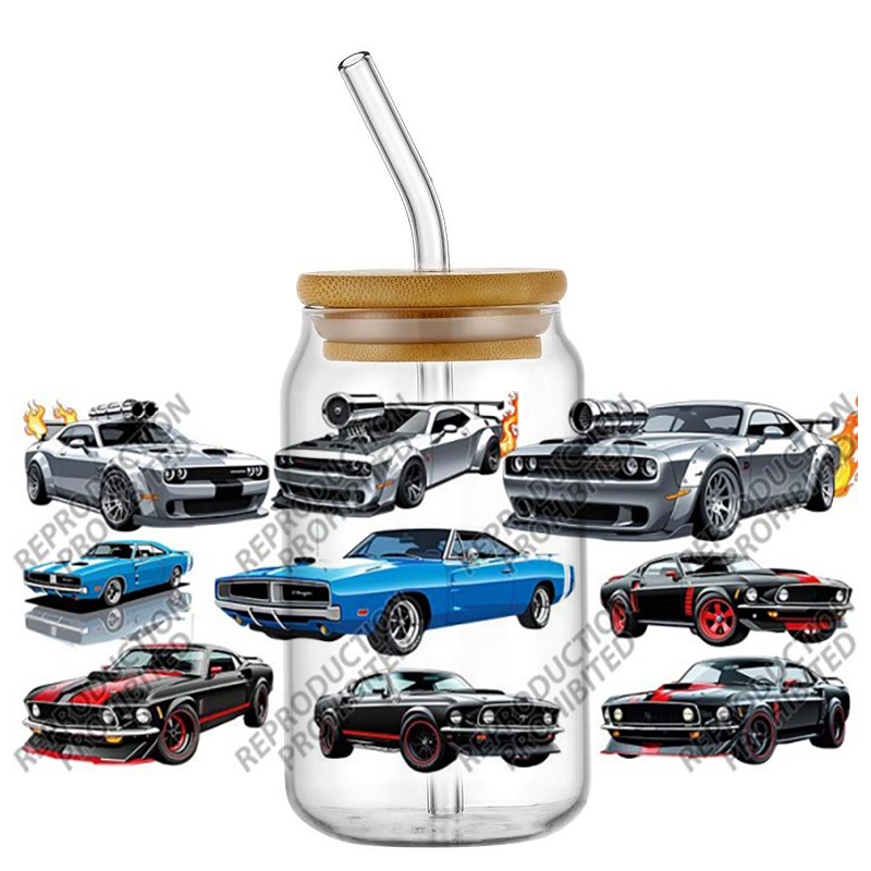 Autocollants 3D DTF UV 16oz po - Rdta Tank Glass avis et prix